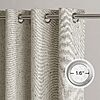Nicetown 100% Blackout Linen Curtains