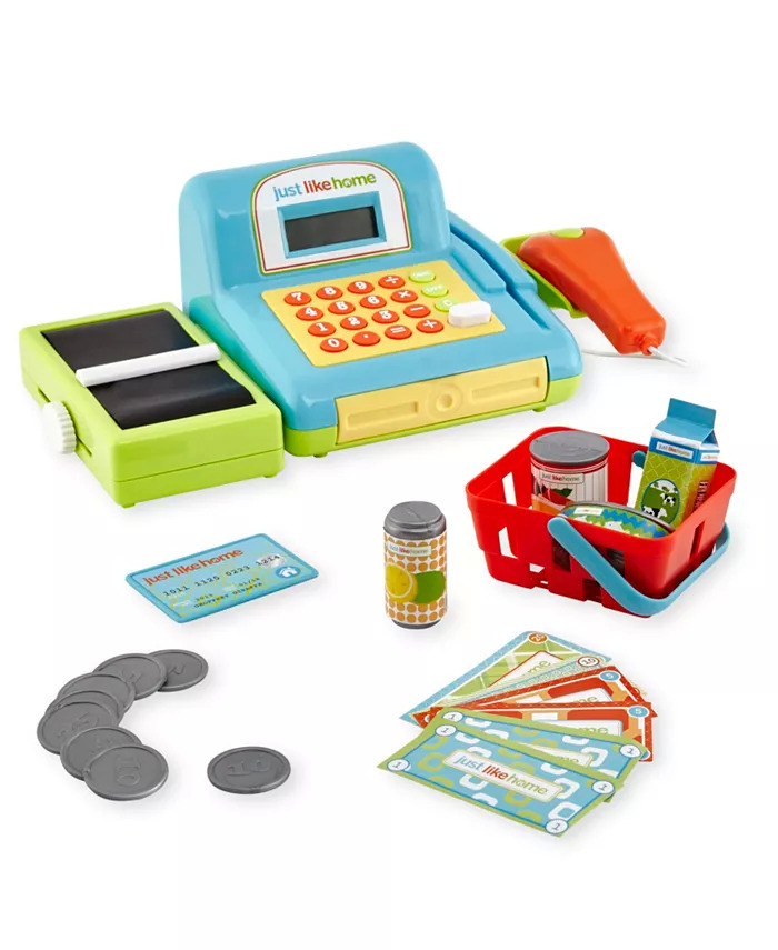 21-Pc Imaginarium Just Like Home Cash Register Set (Blue or Pink) $10 + Free Shipping on $25+ or Free Store Pickup at Macy's
