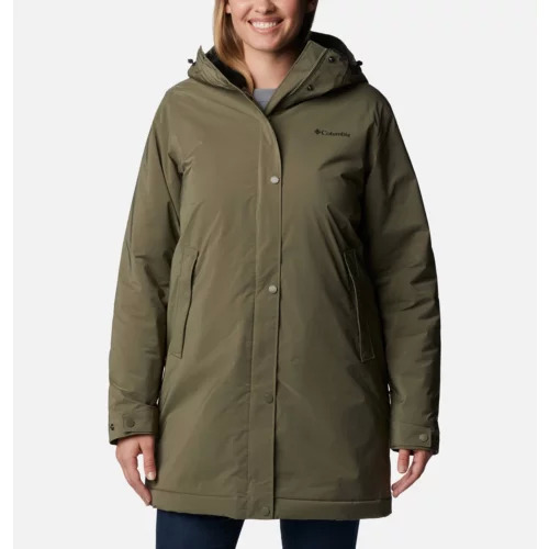 Columbia Women's Clermont Lined Rain Jacket (Various Colors) 48 + Free