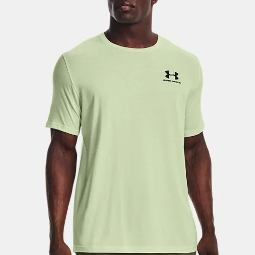 Under Armour Men's UA Sportstyle Left Chest Short Sleeve Shirt (Phosphor Green or Lime Foam) $11.25 + Free Shipping