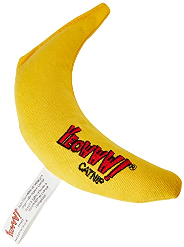 Yeowww! Yellow Banana Catnip Cat Toy $4.50 + Free Shipping w/ Prime or on $25+