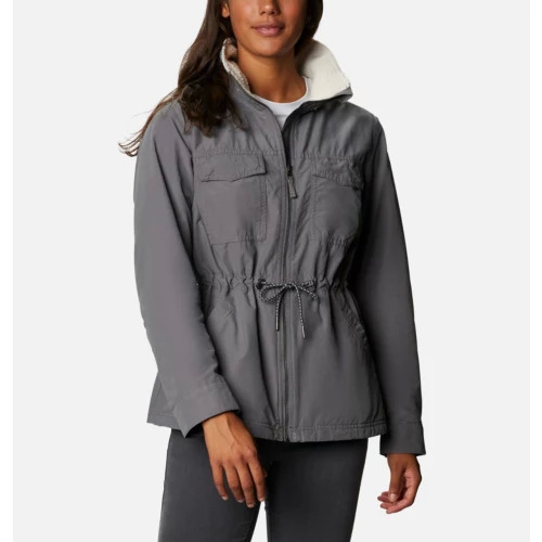 Columbia Women's Tanner Ranch Lined Jacket (Beach, Dark Coral, Stone Green or City Grey) $42 + Free Shipping