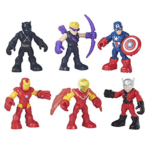 6-Figure Playskool Heroes Super Hero Adventures Captain America Super Jungle Squad $11.05 + Free Shipping w/ Prime or on $25+
