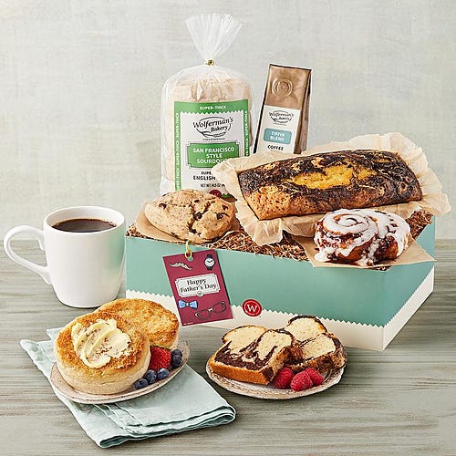 Wolferman's Bakery Father's Day Gift Box (Bakery Treats) $29.99 + Free Shipping