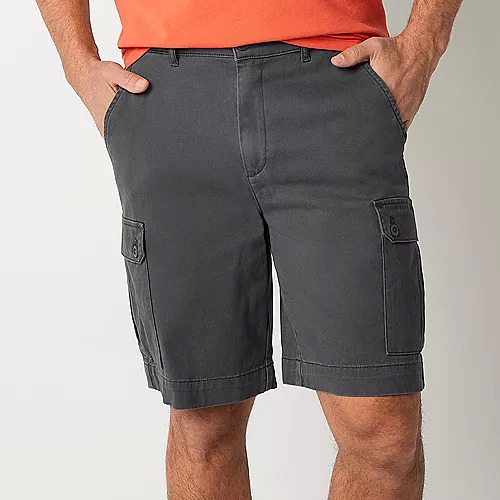 10" St. John's Bay Men's Comfort Stretch Cargo Shorts (various) $13 + Free Store Pickup at JCPenney or Free S/H on $75+