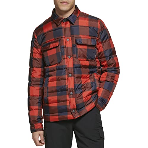 Bass Outdoor Men's Quilted Puffer Shirt Jacket (4 colors, limited sizes