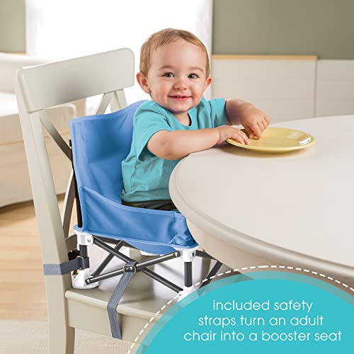 Summer Pop 'n Sit Infant Portable Booster Chair (Dusty Blue or Gray) $22.50  + Free Shipping w/ Prime or on $35+