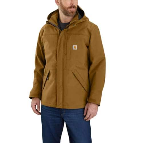 Carhartt Men's Storm Defender Loose Fit Heavyweight Jacket (Oak Brown, Regular & Tall) from $84, More + Free Shipping