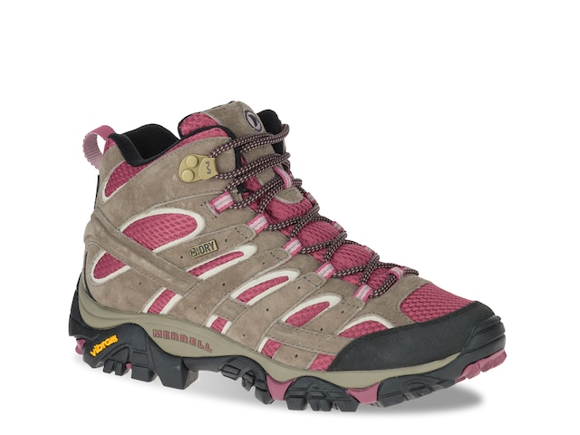Merrell Women's Moab 2 Vent Waterproof Hiking Boots (Taupe/Pink, Limited Sizes) $33.74 + Free Shipping