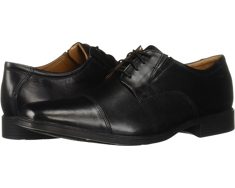 Clarks Men's Tilden Cap Dress Shoe (Brown) $44.47 or (Black) $45 + Free Shipping