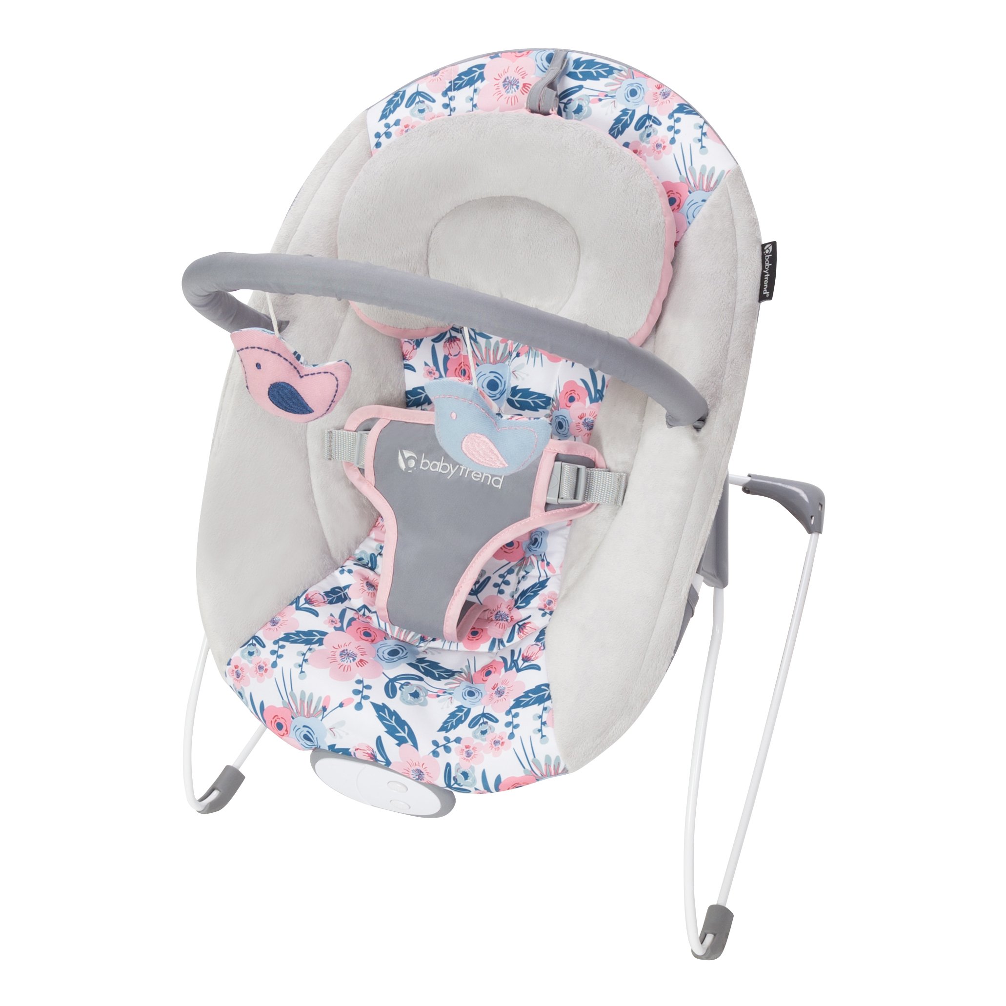 Baby Trend Smart Steps Baby EZ Bouncer (Bluebell Birds or Ziggy Zebra) $34.95 + Free Shipping w/ Prime or on $35+