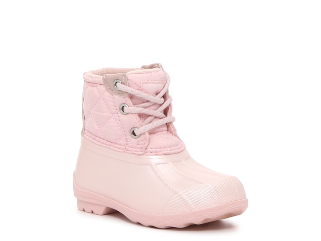 sperry duck boots light pink