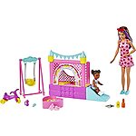 Barbie Skipper Babysitters Inc. Bounce House Playset $9.20