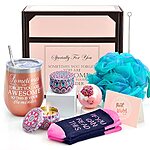 8-Item Gift Box Set, Including 12-Ounce Insulated Tumbler, Scented Candle, Bath Bomb &amp; More $16.90 + Free Shipping w/ Prime or on $25+