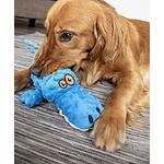 goDog Gators Squeaker Plush Pet Toy for Dogs &amp; Puppies (Large, Blue) $11.65 + Free Shipping w/ Prime or on $25+