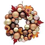 16&quot; Celebrate Together Fall Wall Decor Bauble Wreath $24 + Free Store Pick Up at Kohl's or Free S/H on $49+