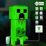 Minecraft Green Creeper Body 12-Can 8L 2-Door Mini Fridge w/ Ambient Lighting $29.98 + Free S&amp;H w/ Walmart+ or $35+