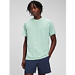 Gap Men's GapFit Train T-Shirt (Fantasy Aqua Blue) $5 + Free Shipping on $50+