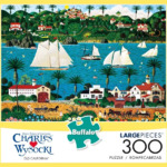 300-Piece Buffalo Games Charles Wysocki Old California Jigsaw Puzzle $6.59 + Free S&amp;H w/ Walmart+ or $35+