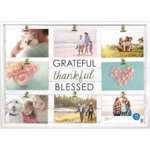 20&quot; x 15&quot; Mainstays 8-Opening Collage Frame (White, 8 4&quot;x6&quot; Photos) $4.19 + Free S&amp;H w/ Walmart+ or $35+