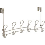 Mainstays SnugFit Metal Over-the-Door Hanging Rack (2 colors): 3-Hook $9.88, 6-Hook $14.88 + Free S&amp;H w/ Walmart+ or $35+