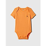 Gap Baby: babyGap Mix &amp; Match Pocket Bodysuit (Tangerine) $5, Baby Knit-Denim Slim Jean (Lt. Wash) $7.50 + Free Shipping on $50+