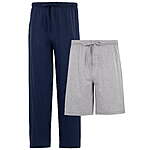 2-pack Fruit of the Loom Men's Sleep Short &amp; Pant Set (3 colors) $9.20 + Free S&amp;H w/ Walmart+ or on $35+