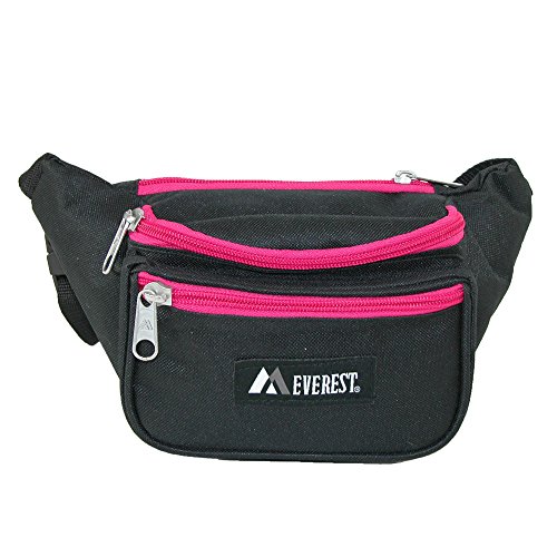 Everest Signature Waist Pack (Black/Pink) $3.83 + Free Shipping w/ Prime or on $35+
