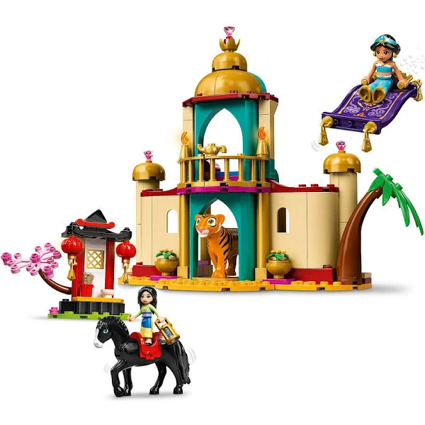 176-Piece Lego Disney Princess Jasmine & Mulan’s Palace Adventure Building Playset $25.25 + Free S&H w/ Walmart+ or $35+
