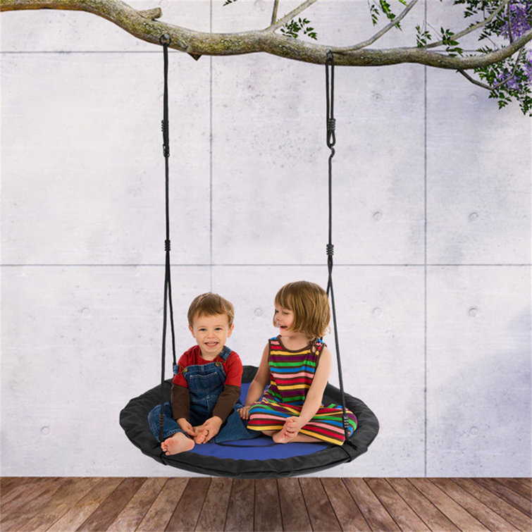Norbi Round Tree Swing w/ Durable Steel Frame & Adjustable Rope $29 + Free Shipping