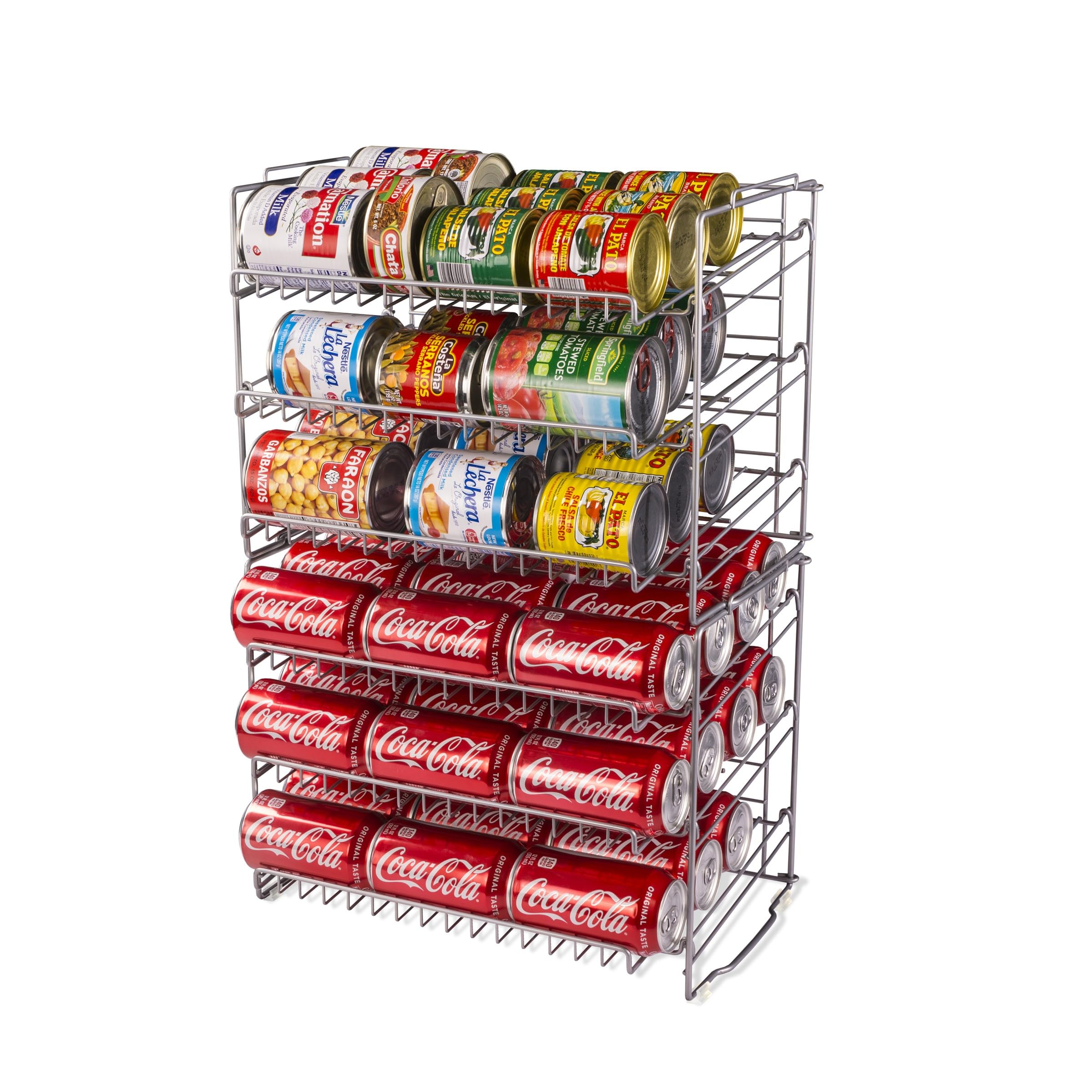 6-Tier Atlantic Gravity-Fed Steel Compact Double Can Rack (Silver) $16.50 + Free Shipping w/ Prime or on $35+
