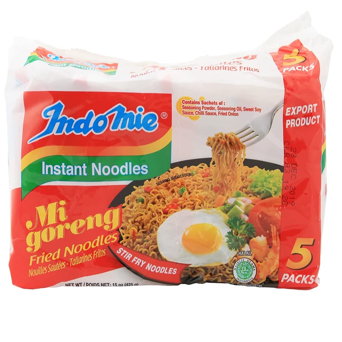 30-Count Indomie Mi Goreng Instant Stir Fry Noodles (Original Flavor) $13.40 w/ S&S + Free Shipping w/ Prime or on $35+