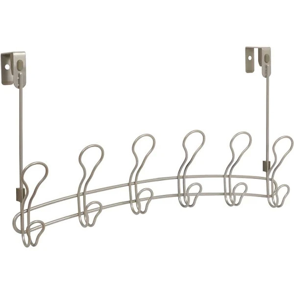 Mainstays snugfit metal over the door hanging rack 2 colors 3 hook