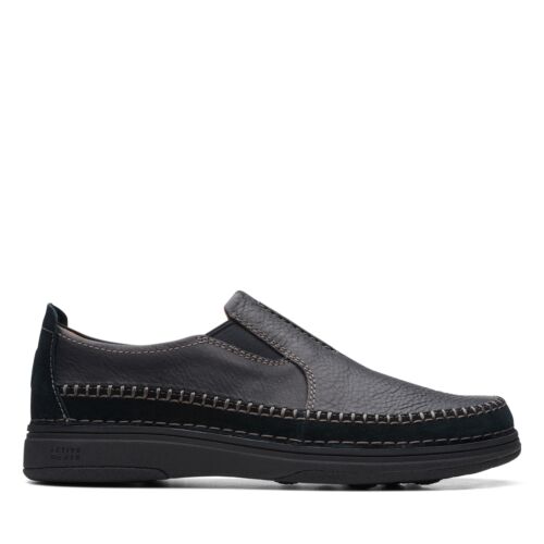 Clarks Men's Nature 5 Walk Casual Leather Shoes (Black) $44 + Free Shipping