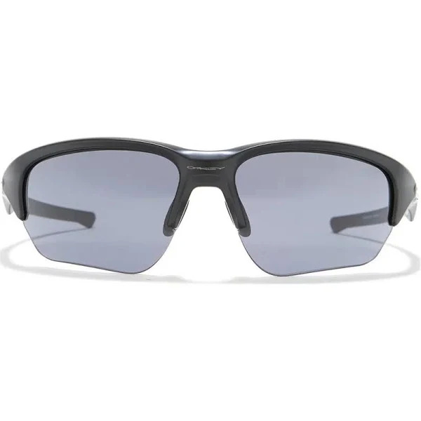 Oakley Men's 64mm Half Frame Sunglasses (Matte Black/Grey) $40 + Free Shipping on $89+