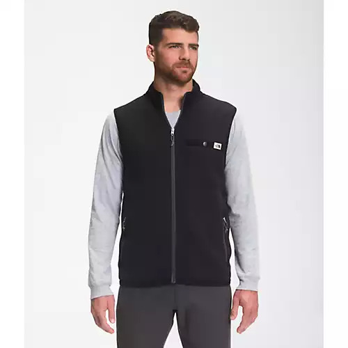 The North Face Men's Gordon Lyons Full Zip Vest (TNF Black Heather) $44 + Free Shipping