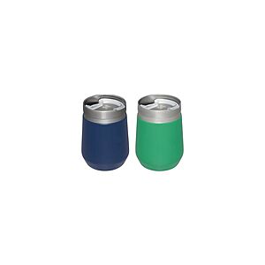 Promo Duo Insulated Stainless Double Walled Beverage Holder and Tumblers  (12 Oz.)