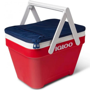 25-Quart Igloo Picnic Basket Cooler (Red) $29.53 + Free S&H w/ Walmart+ or $35+