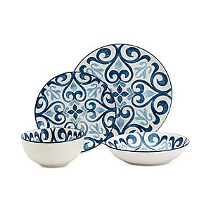 16-Pc Tabletops Unlimited Ragusa Dinnerware Set (Service for 4) $33 + Free Shipping
