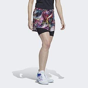 adidas Women's Melbourne Tennis Skirt (Multicolor/Black) $20 + Free Shipping