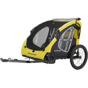 Schwinn Willow River Bike Trailer w/ Stroller Kit (Yellow) $  115 + Free Shipping