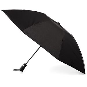 totes InBrella Compact Umbrella w/ Automatic Open & Close (Black) $9.80