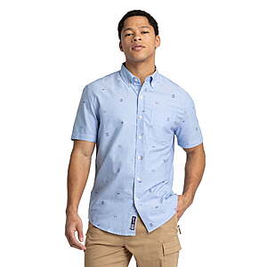 U.S. Polo Assn. Men's Short Sleeve Button Down Shirt (Various Colors) $11 