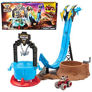Monster Jam Mud Blasters Monster Mutt Dalmatian Dunk Tank Playset  $15.67 + Free Shipping w/ Prime or on $35+