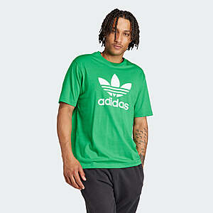 adidas Men's Adicolor Trefoil T-Shirt (Green) $7.20 + Free Shipping