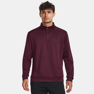 Under Armour Men's Armour Fleece 1/4-Zip Pullover (Halo Gray or Maroon)  + Free Shipping