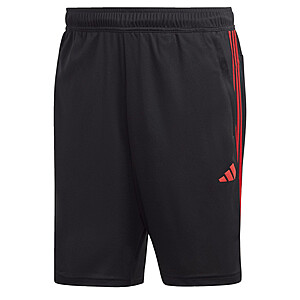 adidas Men's Train Essentials Piqué 3-Stripes Training Shorts (Black or Dk. Blue) $8 + Free Shipping