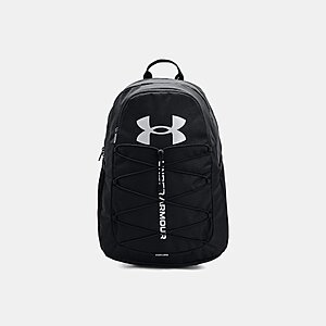 26L Under Armour UA Hustle Sport Backpack (Black/Silver) .30 + Free Shipping