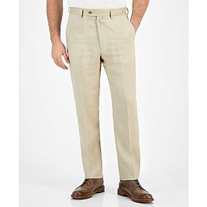 Nautica Men's Modern-Fit Linen Dress Pants (various) $35 + Free Pickup at Macys or Free Shipping on $25+