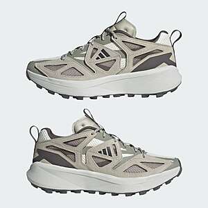 adidas Men's Kantai Trail Shoes (Cloud White/Charcoal/ Putty Grey)  + Free Shipping